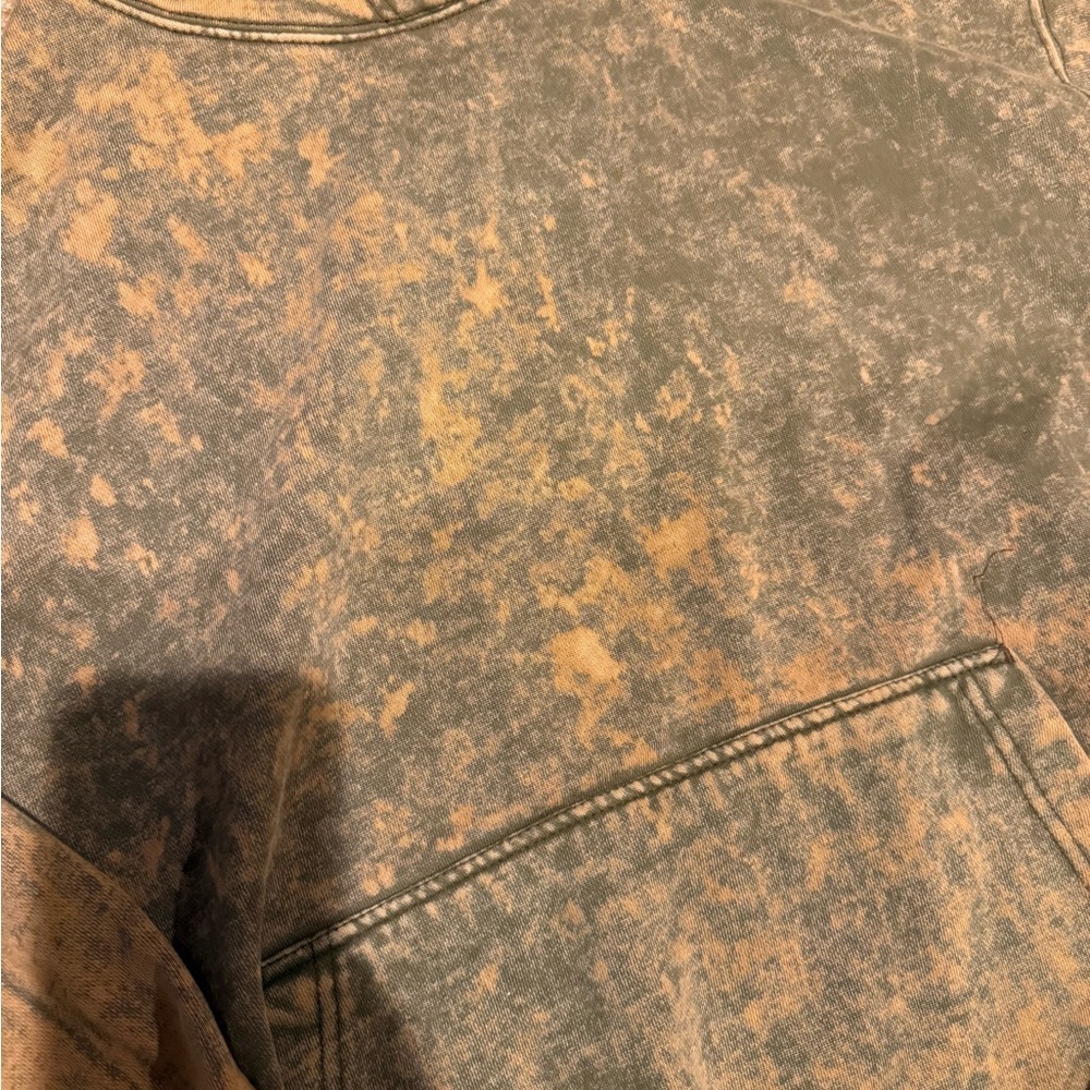 Vintage Style SUN acid Wash Hoodie size Small - Picture 2 of 5